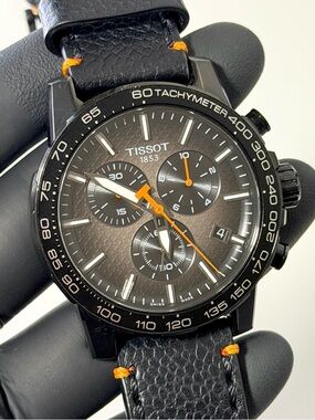 Tissot Supersport Chrono T125617A Basketball Edition Date Black Men’s 45mm Watch